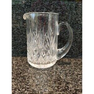 Vintage Thomas Webb Crystal Cut Glass 7" Small Pitcher